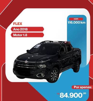 FIAT TORO 1.8 16V EVO FLEX FREEDOM AT6 FIAT TORO 1.8 16V EVO FLEX FREEDOM AT6